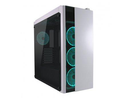 LC POWER GAMING 993W-ON COVERTAKER USB3.0 RGB FAN WHITE
