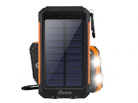 Xwave Camp L 80 black-orange, solarni punjac