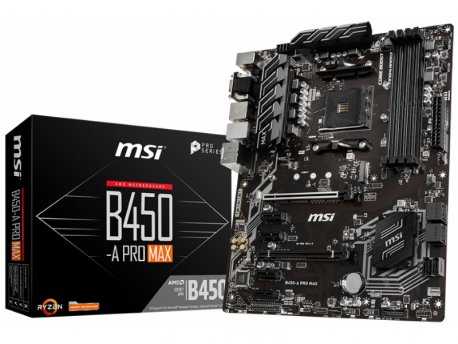 MSI B450-A PRO MAX
