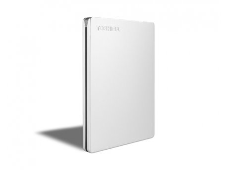 TOSHIBA HDD 1TB 2.5'' USB 3.0 Canvio Slim Silver eksterni HDTD310ES3DA