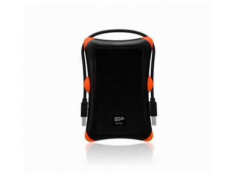 SILICON POWER HDD 2TB 2.5'' USB 3.0 A30 Armor Black SP020TBPHDA30S3K