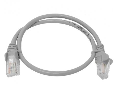 E-GREEN Kabl UTP patch Cat5e 0.5m sivi
