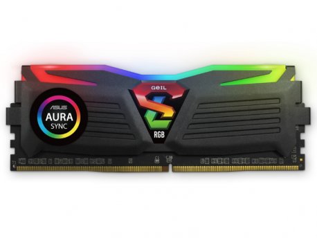 GEIL 8GB DDR4, 3200MHz, Super Luce RGB AMD Edition, GALS48GB3200C16ASC