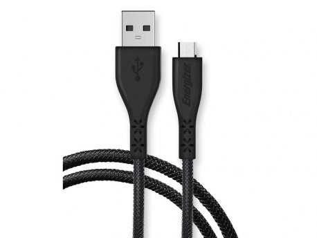 Energizer Hardcase Cable Micro USB Black 1.2m LifeTime garancija