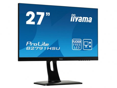 IIYAMA 27, Full HD, 75Hz, TN, 1ms, Zvučnici, AMD FreeSync, B2791HSU-B1