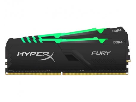KINGSTON DIMM DDR4 64GB (2x32GB kit) 3200MHz HX432C16FB3AK2/64 HyperX Fury RGB