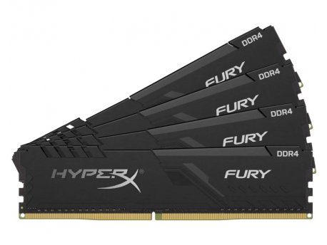 KINGSTON DIMM DDR4 128GB (4x32GB kit) 3200MHz HX432C16FB3K4/128 HyperX Fury Black