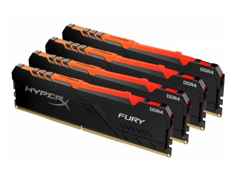 KINGSTON DIMM DDR4 128GB (4x32GB kit) 3200MHz HX432C16FB3AK4/128 HyperX Fury RGB