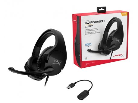 KINGSTON HHSS1S-AA-BK/G HyperX Cloud Stinger S 7.1 Gaming slušalice sa mikrofonom