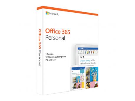 MICROSOFT 365 Personal English Sub 1YR CEE Euro Only Mdls P6 (QQ2-01030)