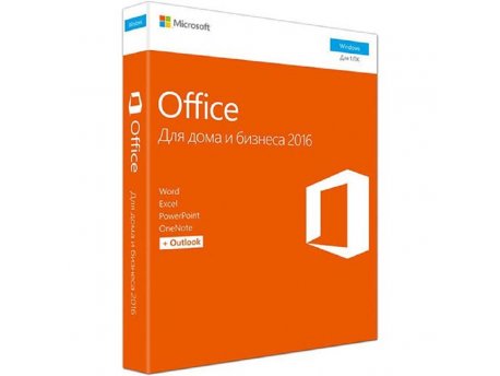 MICROSOFT OFFICE HOME AND BUSINESS 2016 32/64 RUSSIAN CEE ONLY DVDP2 (T5D-02703)