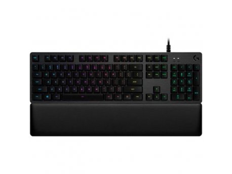 LOGITECH G513 Carbon RGB Mechanical Gaming Keyboard, GX Blue US