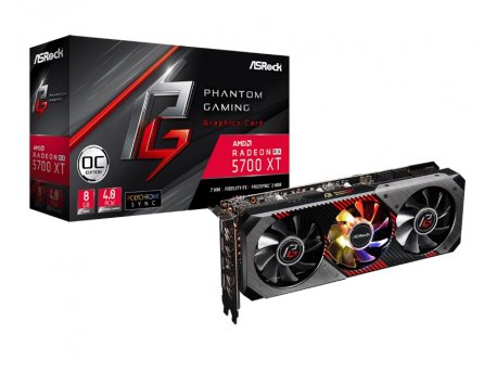 ASROCK AMD Radeon RX 5700 XT 8GB 256bit RX5700XT PGD 8GO