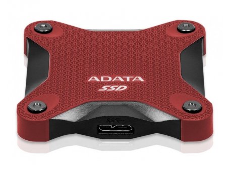 ADATA 480GB ASD600Q-480GU31-CRD crveni eksterni SSD