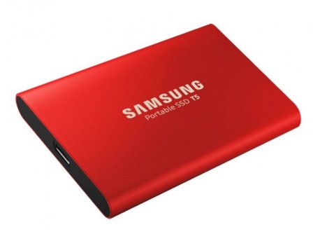 SAMSUNG Portable T5 1TB crveni eksterni SSD MU-PA1T0R