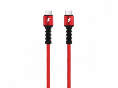 LINKO Data kabl Tip C na Tip C LC91 crveni 1m, LDNIO