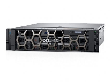 DELL PowerEdge R740 1x Xeon Silver 4210 10C 2x16GB H730P 2x600GB SAS 750W (1+1)  + šine za rack + Broadcom 5720 QP 1GbE(DES08689)