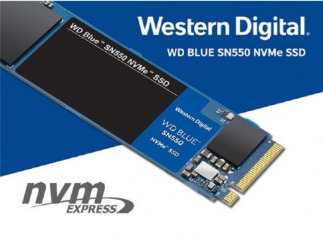 WESTERN DIGITAL M.2  500GB WD Blue SN550 WDS500G2B0C