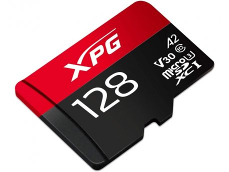 ADATA UHS-I U3 MicroSDXC 128GB XPG A2 AUSDX128GUI3XPGA2-R