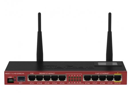 MIKROTIK RouterBOARD RB2011UiAS-2HnD-IN ruter