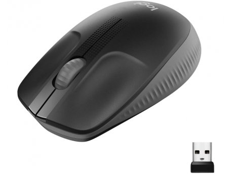 LOGITECH M190 Full-Size Wireless crni