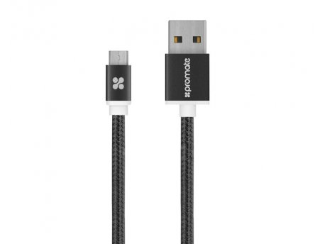 PROMATE U2M micro USB kabl 1.2m crni