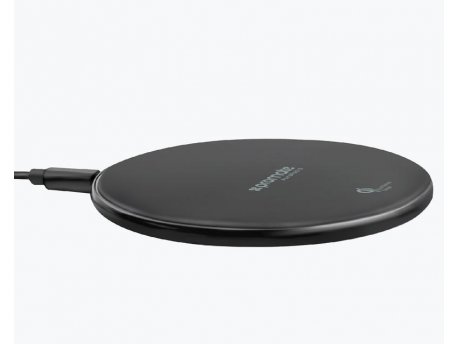 PROMATE AuraPad-3 Ultra-Fast wireless punjač sa Led svetlom crni