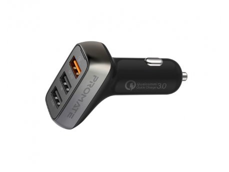 PROMATE Scud-35 punjac za auto 3.0 triple USB port