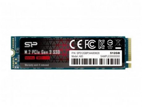 SILICON POWER 512GB A80 M.2 2280 SP512GBP34A80M28