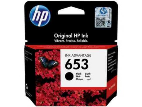 HP Original Ink Cartridge 653 (3YM75AE) Black