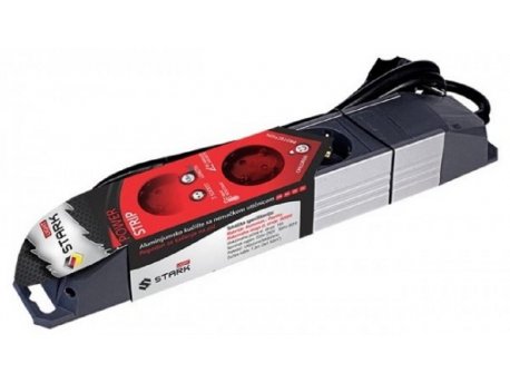 STARK Light Produžni kabl ALU 1.8m, 3 utičnice