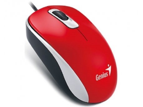 GENIUS DX-110 USB Optical crveni miš