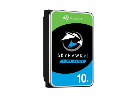 SEAGATE 10TB 3.5'' SkyHawkAI Guardian Surveillance ST10000VE0008