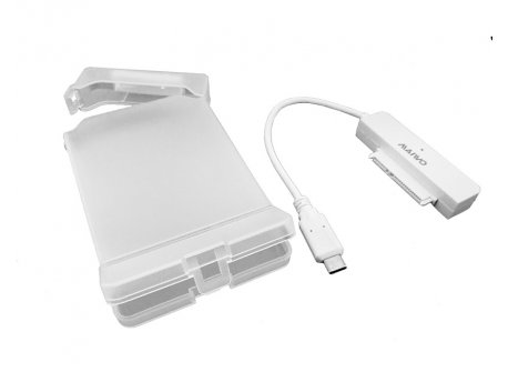 MAIWO Adapter USB 3.1 Type C to SATA za 2.5'' HDD w/Protective box