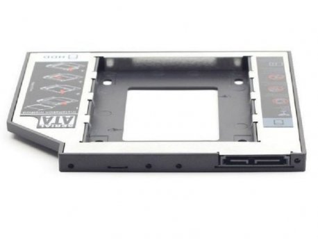 GEMBIRD MF-95-01 Gembird Fioka za montazu 2.5'' SSD/SATA HDD(do 9.5mm) u leziste u Laptop umesto optike