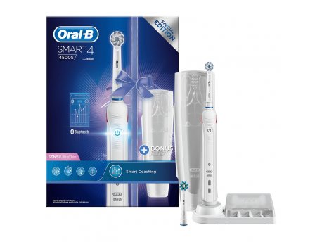 ORAL B SMART 4500 WHITE SENSI ULTRA THIN