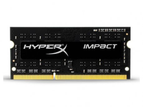 KINGSTON 4GB SODIMM DDR3, 1600MHz, HyperX Impact, HX316LS9IB/4