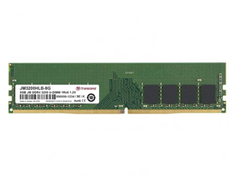 TRANSCEND 8GB DDR4, 3200MHz, JM3200HLB-8G