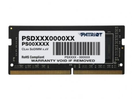 PATRIOT 8GB SODIMM DDR4 2666MHz Signature PSD48G266681S