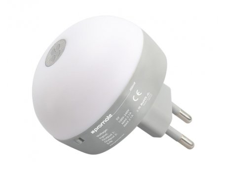 PROMATE Glint USB hub punjač sa Noćnim svetlom