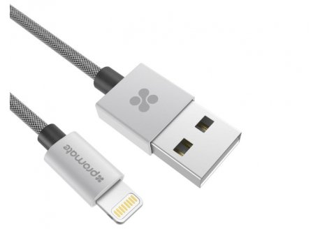 PROMATE LinkMate-LTF2 USB Kabl za Iphone 2m sivi