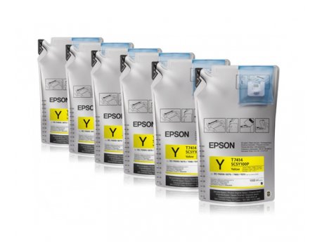 EPSON INK T7414 6l Pack Yellow