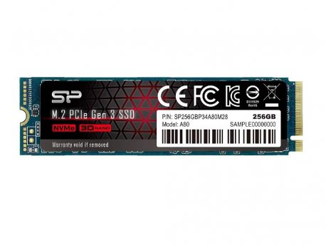 SILICON POWER SSD 256GB M2 2280 SP256GBP34A80M28