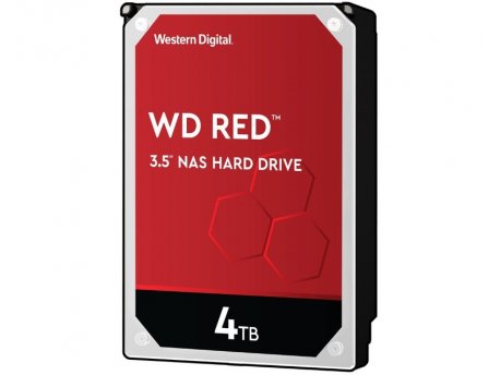 WESTERN DIGITAL 4TB 3.5'' SATA III WD40EFAX Red 256MB OUTLET Recertified