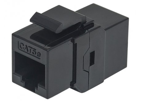 INTELLINET Keystone in-line Coupler Cat5e 8P8C female