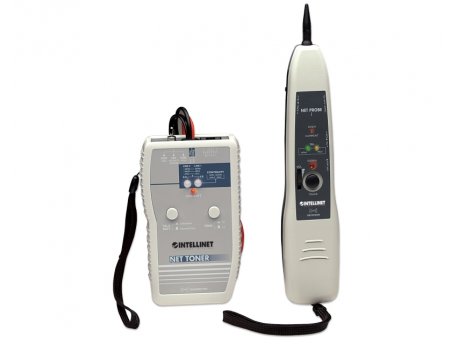 INTELLINET Cable tester Net toner and Probe kit Beige Retail box