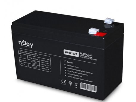 NJOY GP07122F baterija za UPS 12V 23.51W (BTVACGUOBTD2FCN01B)