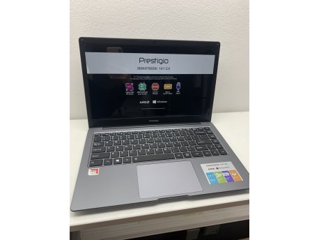 PRESTIGIO SmartBook 141 C4 (Full HD IPS, A4-9120e, 4GB, 64GB + 240GB SSD, Backlit, Win 10 Pro) OUTLET