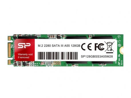 SILICON POWER 128GB M.2 2280 A55, SP128GBSS3A55M28