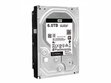 WESTERN DIGITAL Black, 3.5 / 6TB / 256MB / SATA / 7.200 rpm, WD6003FZBX